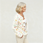 Bree | Flowers Print Cardigan