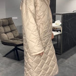 Genevieve | Reversible Coat with Leopard Lining