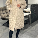 Genevieve | Reversible Coat with Leopard Lining